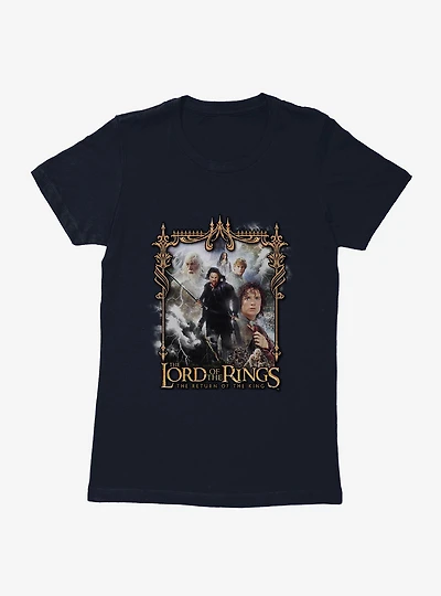 Lord Of The Rings Return King Framed Poster Womens T-Shirt