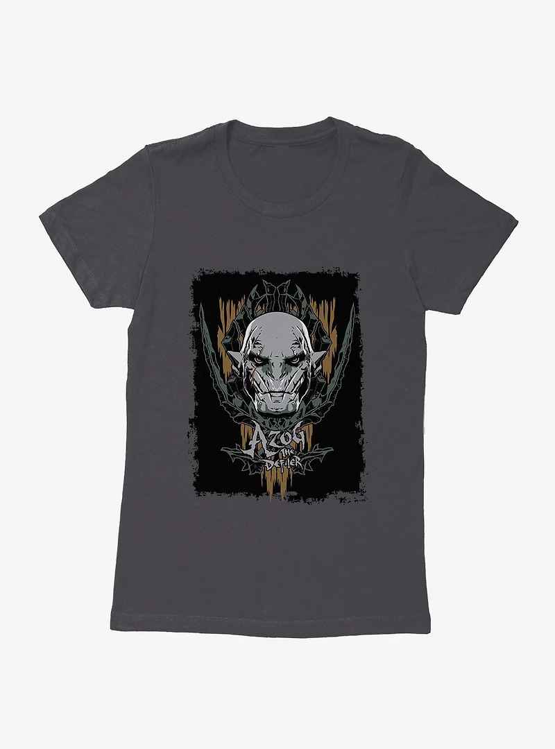 The Hobbit: Battle Of Five Armies Azog Defiler Womens T-Shirt
