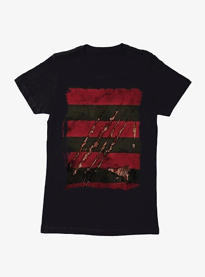 Nightmare On Elm Street Freddy Cosplay Womens T-Shirt