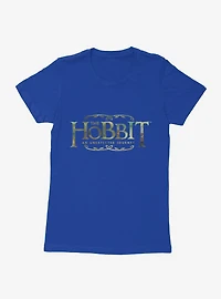 The Hobbit: An Unexpected Journey Title Logo Womens T-Shirt