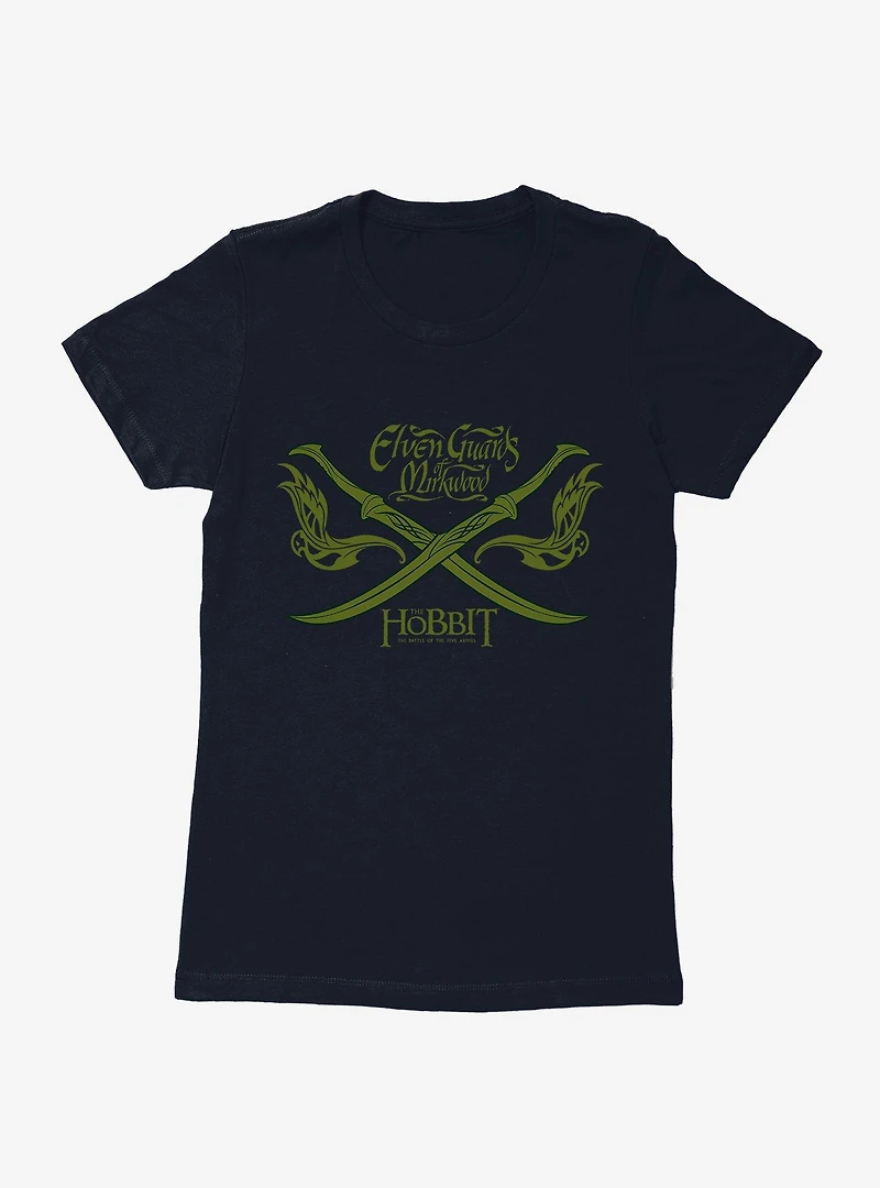 The Hobbit: Battle Of Five Armies Elven Guards Mirkwood Womens T-Shirt