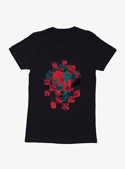 IT Chapter Two Pennywise Jumbled Womens T-Shirt