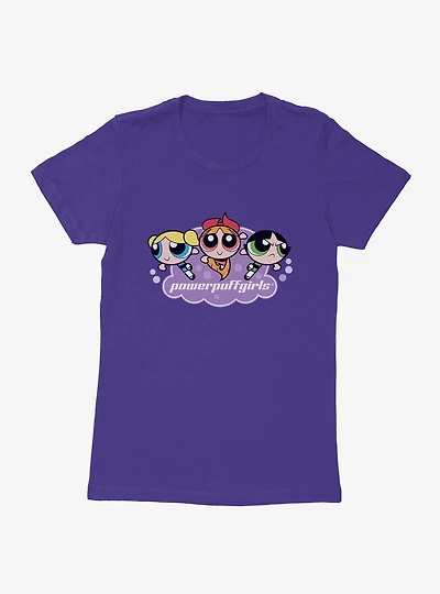 The Powerpuff Girls Team Logo Womens T-Shirt