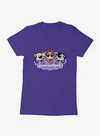 The Powerpuff Girls Team Logo Womens T-Shirt