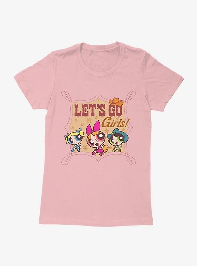 Powerpuff Girls Lets Go Womens T-Shirt