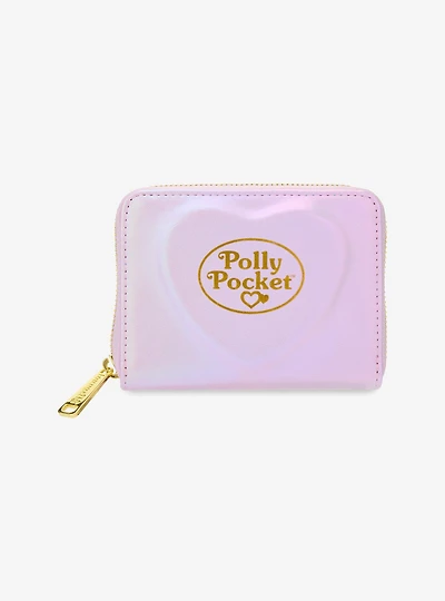 Loungefly Polly Pocket Iridescent Accordion Wallet - BoxLunch Exclusive