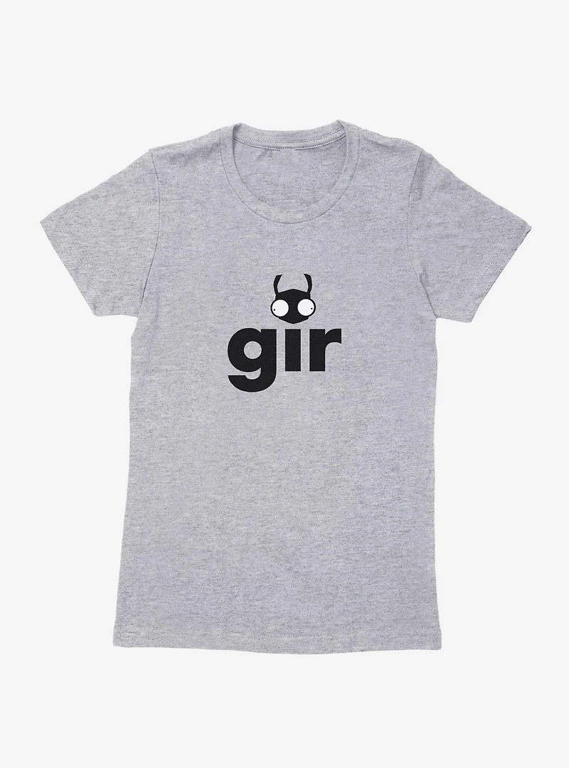 Invader Zim Gir Script Womens T-Shirt