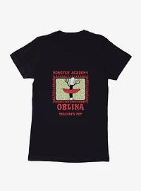 Aaahh!!! Real Monsters Oblina Teacher's Pet Womens T-Shirt