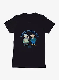 Rugrats Ben And Didi Boris Happy Hanukkah Womens T-Shirt