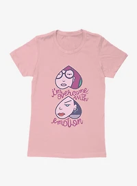 Daria Overcome with Emotion BFF Hearts Womens T-Shirt