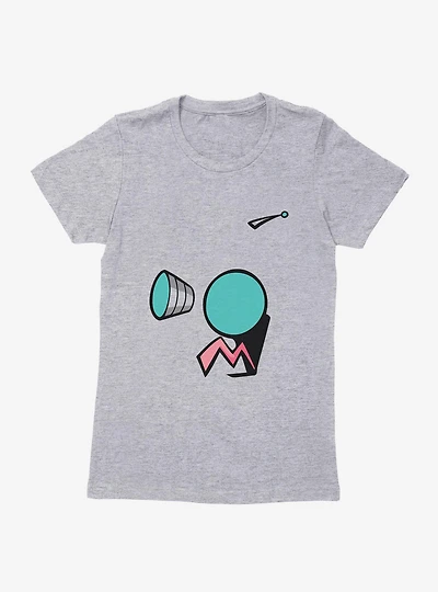 Invader Zim Big Face Screaming Womens T-Shirt