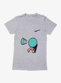Invader Zim Big Face Screaming Womens T-Shirt