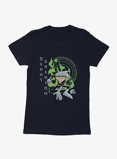 Danny Phantom Hello Misplaced Aggression Womens T-Shirt