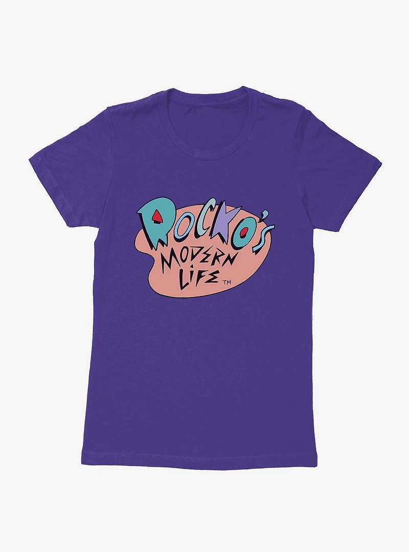 Rocko's Modern Life Logo Womens T-Shirt
