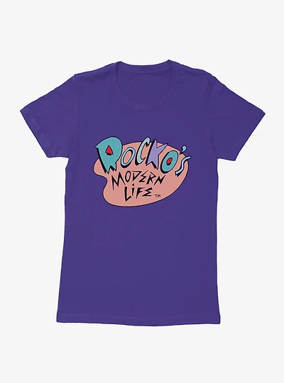 Rocko's Modern Life Logo Womens T-Shirt