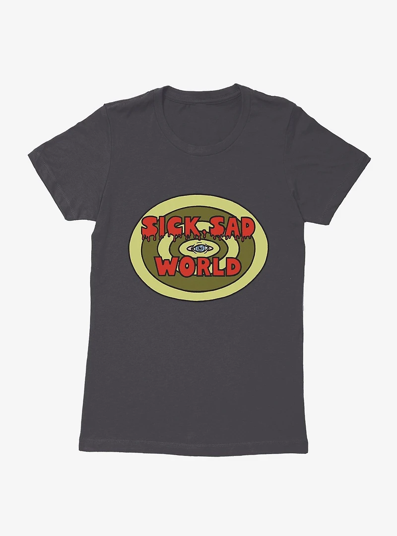 Daria Sick Sad World Logo Womens T-Shirt