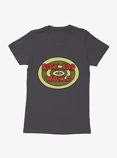 Daria Sick Sad World Logo Womens T-Shirt