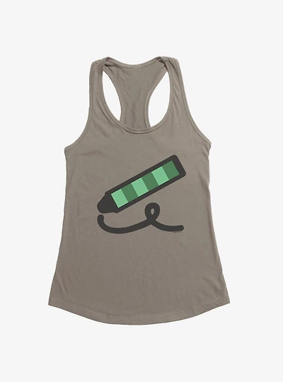 Blue's Clues Crayon Womens Tank Top