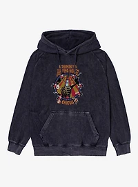 Coraline Bobinsky's Jumping Mouse Circus Mineral Wash Hoodie