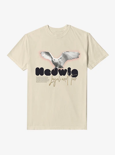 Harry Potter Hedwig Loyal Garment Dye T-Shirt