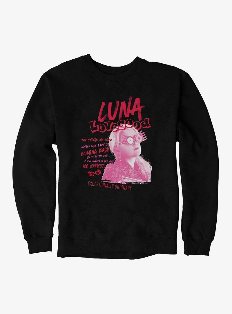 Harry Potter Luna Lovegood Exceptional Sweatshirt