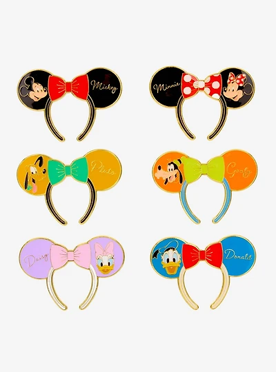 Loungefly Disney Mickey Mouse & Friends Mickey Ears Blind Box Enamel Pin - BoxLunch Exclusive