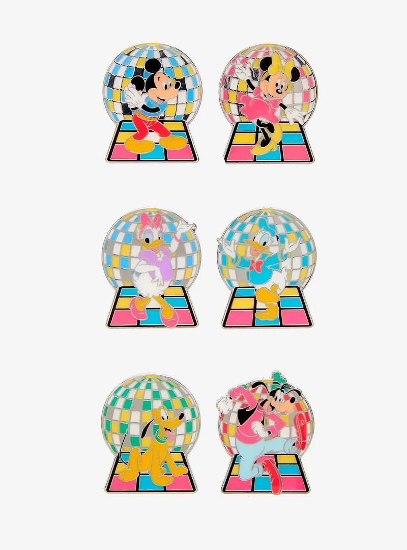 Disney Mickey and Friends Disco Ball Blind Box Enamel Pin — BoxLunch Exclusive