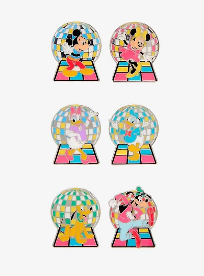 Disney Mickey and Friends Disco Ball Blind Box Enamel Pin — BoxLunch Exclusive