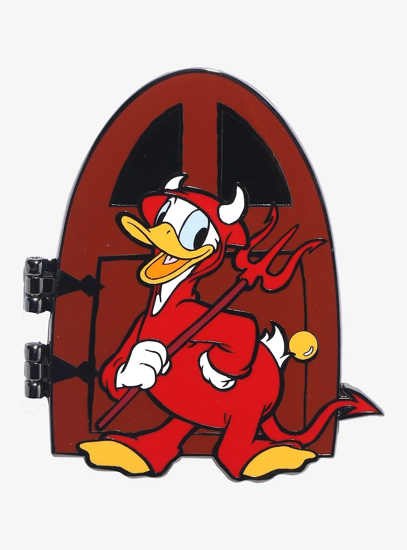 Loungefly Disney Donald Duck Trick-or-Treat Hinged Limited Edition Enamel Pin - BoxLunch Exclusive
