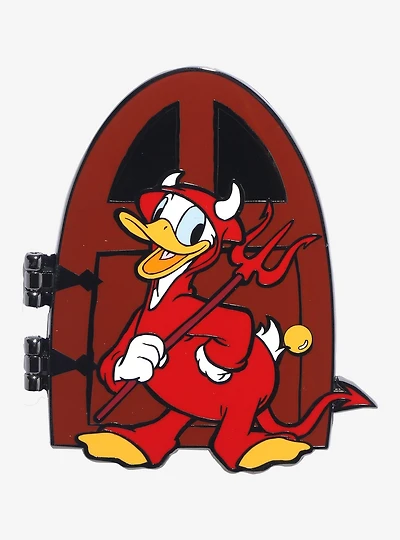Loungefly Disney Donald Duck Trick-or-Treat Hinged Limited Edition Enamel Pin - BoxLunch Exclusive