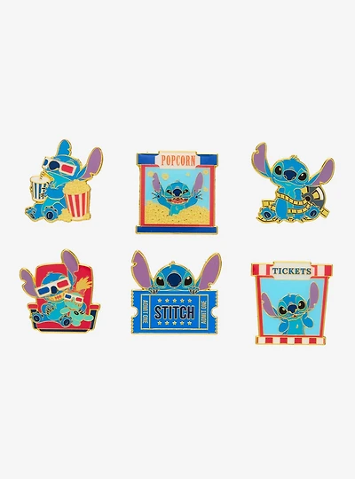 Loungefly Disney Lilo & Stitch Movie Theater Blind Box Enamel Pin — BoxLunch Exclusive