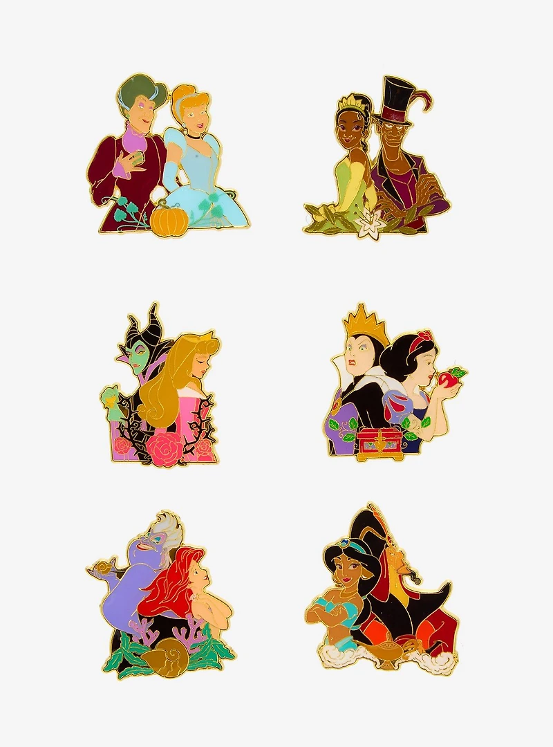 Loungefly Disney Princess & Villain Duo Blind Box Enamel Pin — BoxLunch Exclusive