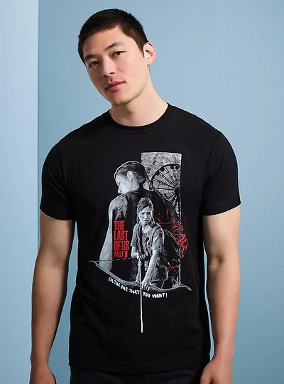 The Last of Us Part II Abby & Ellie Portrait T-Shirt - BoxLunch Exclusive