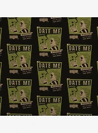 Beetlejuice Date Me Dark Premium Kraft Wrapping Paper