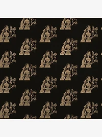 Corpse Bride Logo and Silhouette Dark Premium Kraft Wrapping Paper