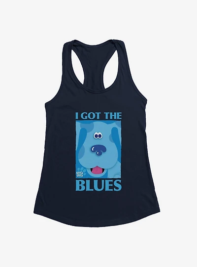 Blue's Clues I Got The Blues Womens Tank Top