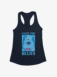 Blue's Clues I Got The Blues Womens Tank Top