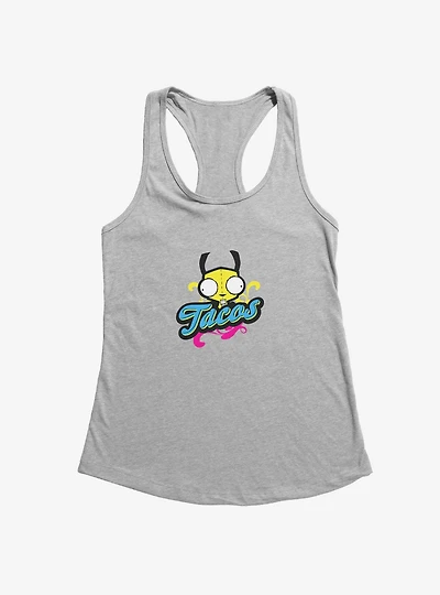 Invader Zim Gir Neon Tacos Womens Tank Top
