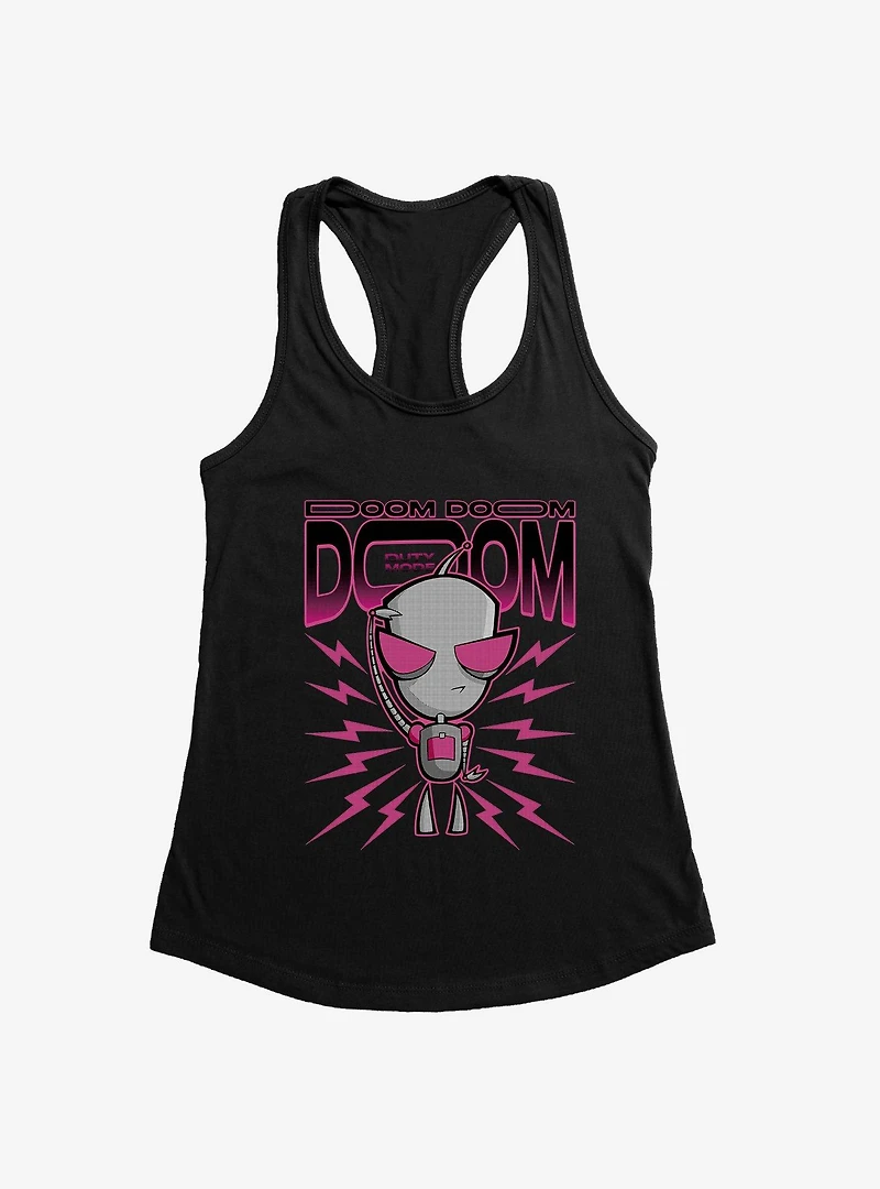 Invader Zim Duty Mode Womens Tank Top