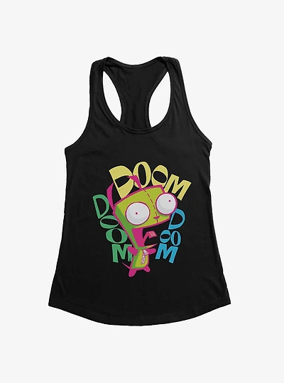 Invader Zim Doom Womens Tank Top