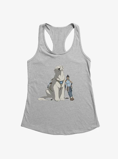 The Legend of Korra and Naga Womens Tank Top
