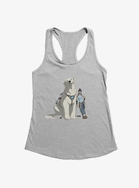 The Legend of Korra and Naga Womens Tank Top