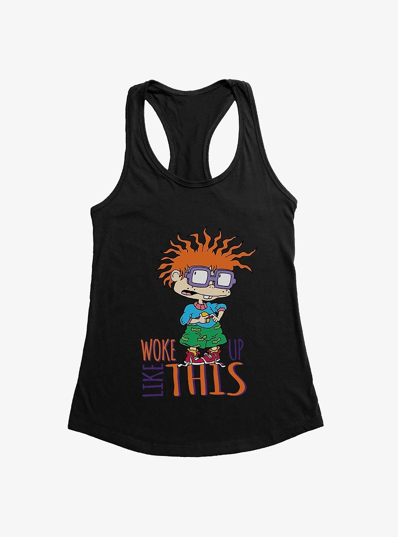 Rugrats Chuckie Woke Up Like This Womens Tank Top