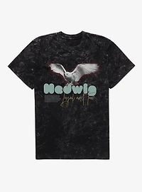 Harry Potter Hedwig Loyal Mineral Wash T-Shirt