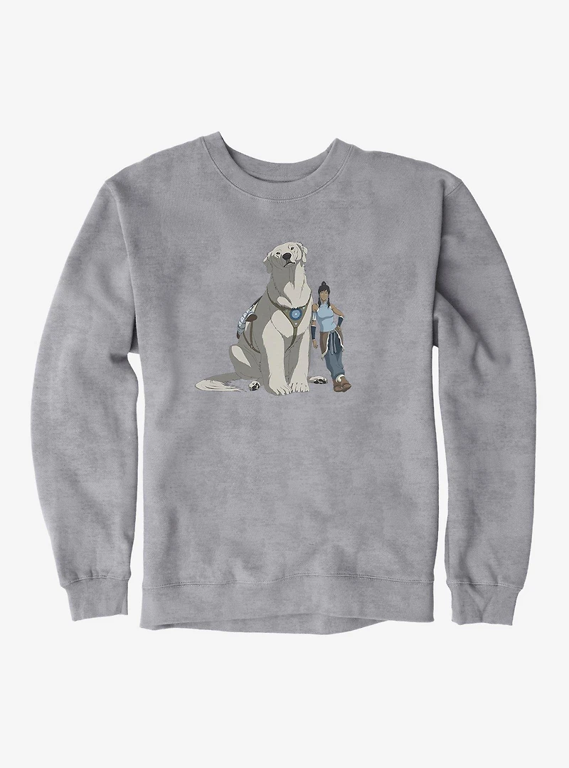 The Legend of Korra and Naga Sweatshirt
