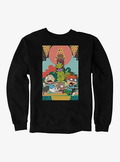 Rugrats Tommy And Chuckie Run Away Sweatshirt