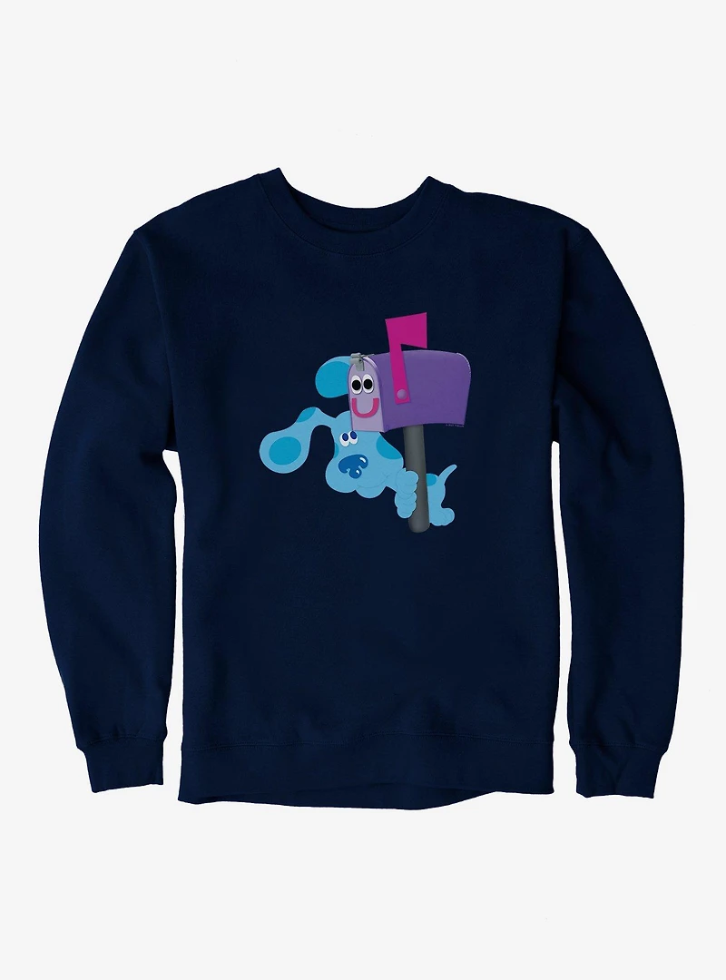 Blue's Clues Mailbox And Blue Sweatshirt