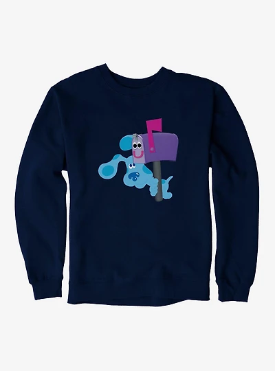 Blue's Clues Mailbox And Blue Sweatshirt
