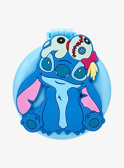 Disney Lilo & Stitch Scrump & Stitch Compact Brush — BoxLunch Exclusive