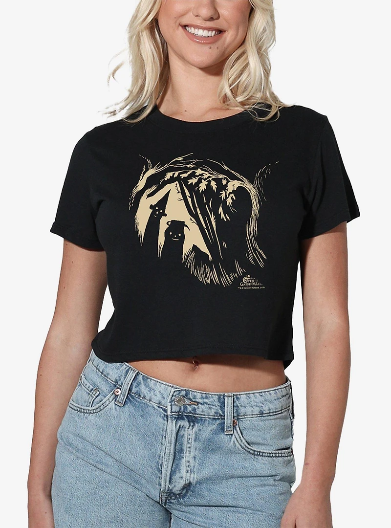 Over The Garden Wall Boom Cover Women's Crop Top T-Shirt
